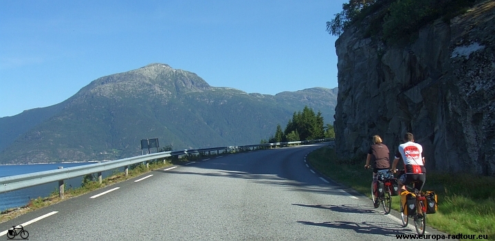 Norwegen mit dem Fahrrad: Radtour Utne - Foss(Voss)