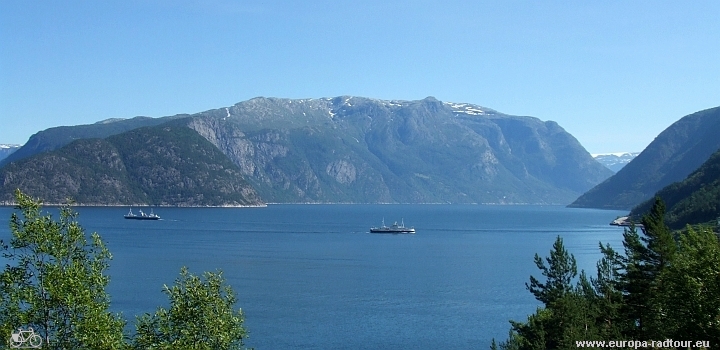 Norwegen mit dem Fahrrad: Radtour Utne - Foss(Voss)