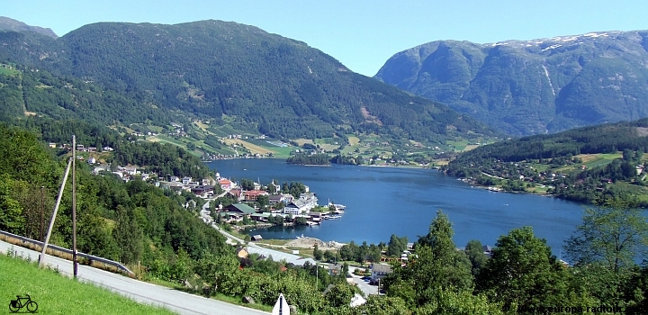 Norwegen mit dem Fahrrad: Radtour Utne - Foss