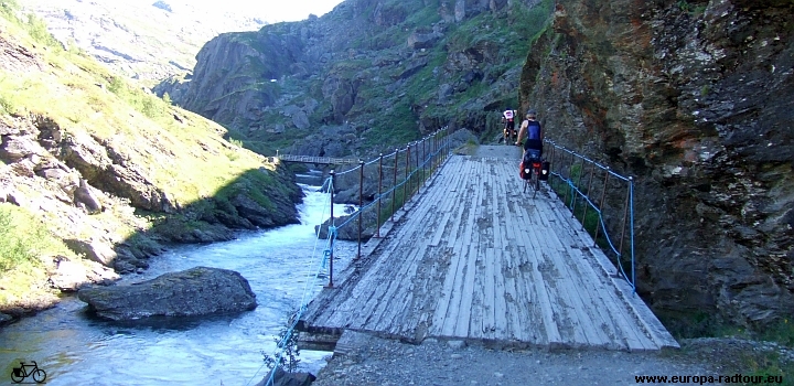 Norwegen mit dem Fahrrad: Radtour Voss - Mjøfjell - Upsete - Myrdal - (Rallarvegen)- Finse