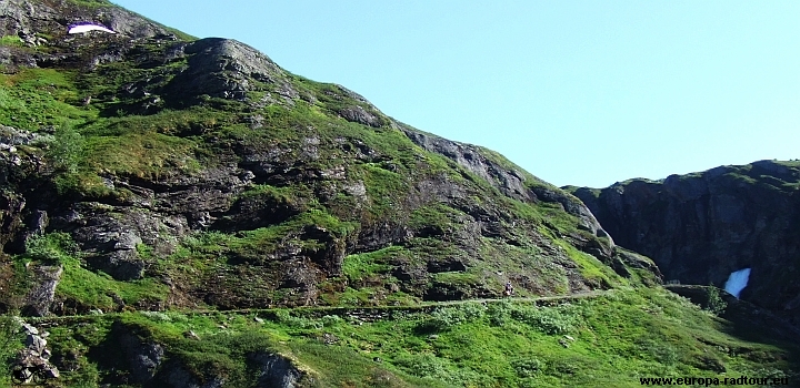 Norwegen mit dem Fahrrad: Radtour Voss - Mjøfjell - Upsete - Myrdal - (Rallarvegen)- Finse