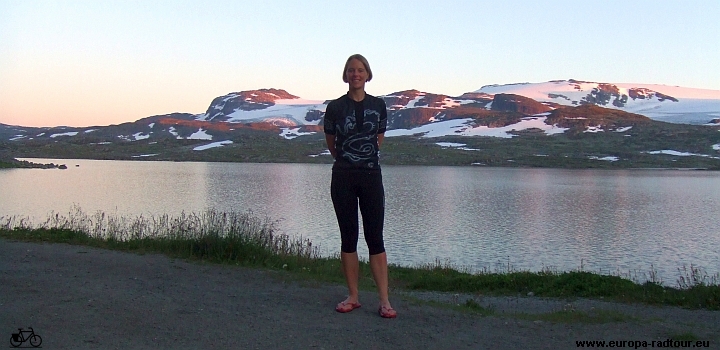 Norwegen mit dem Fahrrad: Radtour Voss - Mjøfjell - Upsete - Myrdal - (Rallarvegen)- Finse