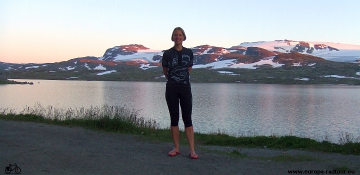 Norwegen mit dem Fahrrad: Radtour Voss - Mjøfjell - Upsete - Myrdal - (Rallarvegen)- Finse