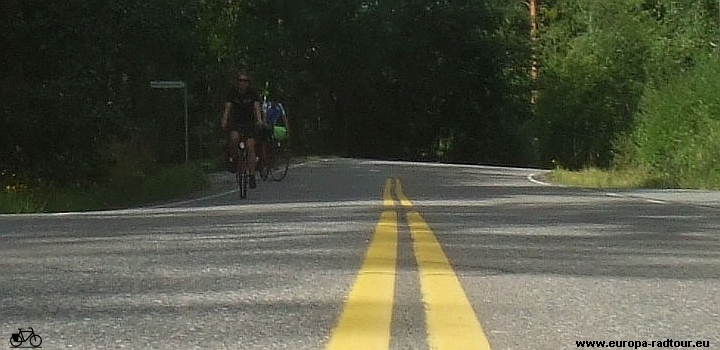 Finnland mit dem Rad: Radtour von Pargas über Kaarina nach Karjalohja.