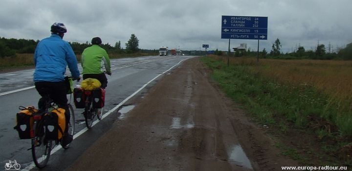 Radtour Helsinki - Vyborg - St. Petersburg - Riga - Danzig