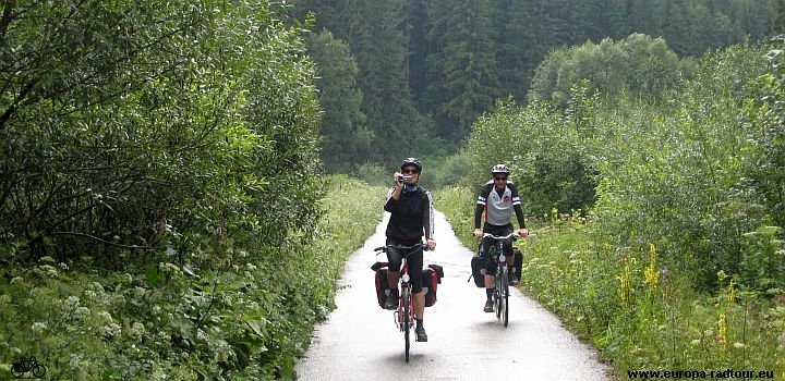 Radtour Danzig - Malatina - Liptovsky Tmovec - Cluj