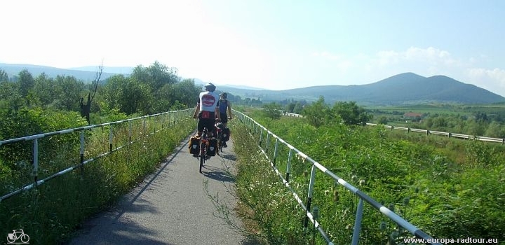 Radtour Kosice - Tokaj