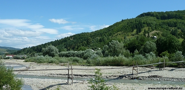 Mit dem Fahrrad durch Rumänien: Borsec (Bad Borseck) - Târgu Neamț (Niamtz)