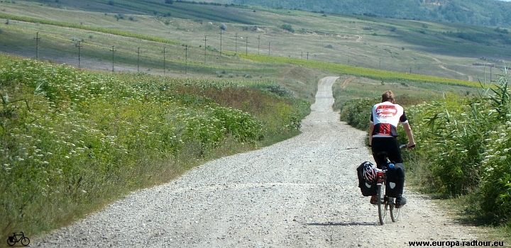 Mit dem Fahrrad durch Rumänien und Moldawien: Radtour von Iasi nach Husi. 