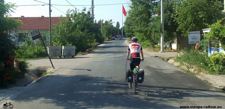 www.europa-radtour.eu: Etappe 190 Çerkezköy - Çatalca - Büyükçekmece - Istanbul