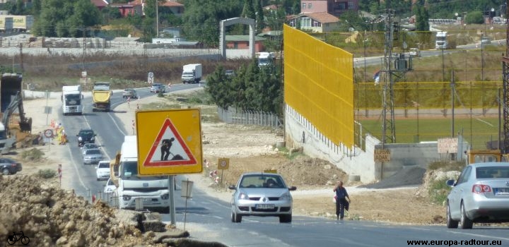 www.europa-radtour.eu: Etappe 190 Çerkezköy - Çatalca - Büyükçekmece - Istanbul