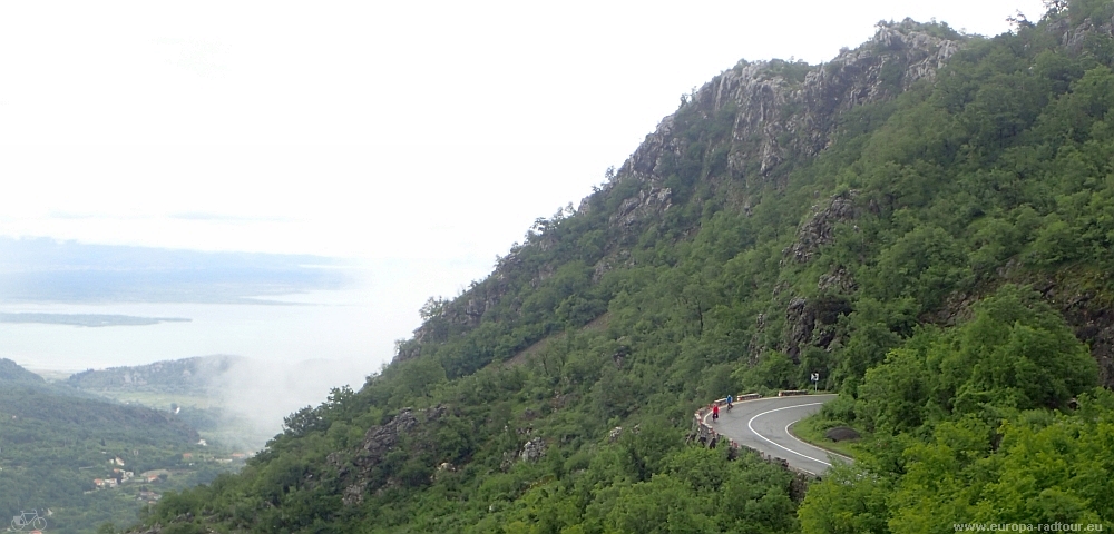 Radtour Budva - Virpazar