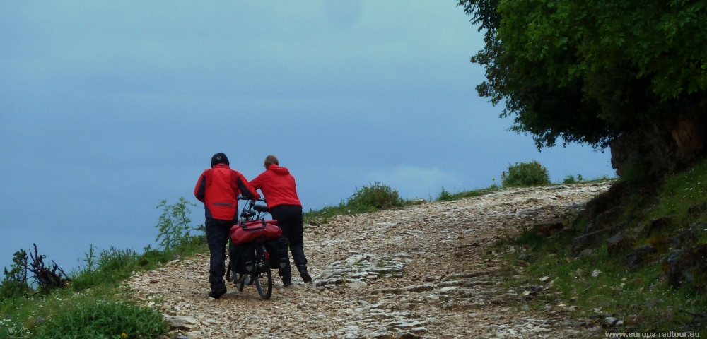 Radtour Albanien: Vlora - Tepelene